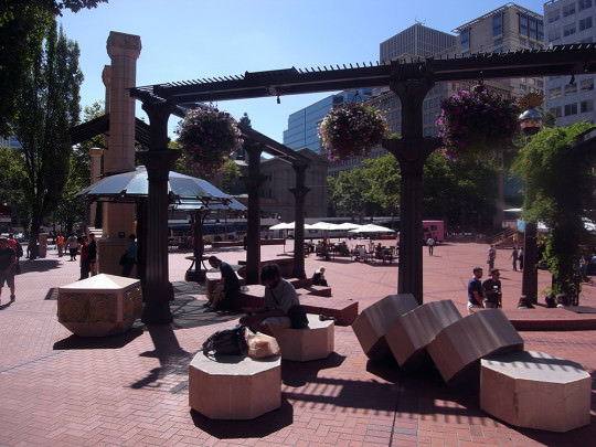 Pioneer Courthouse Square