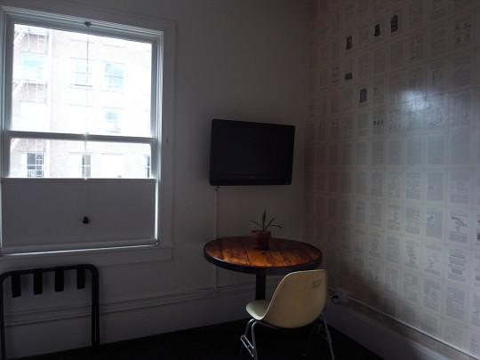 ACE HOTELの内観。1部屋ずつデザインが違うのも、人気な理由の1つだ。