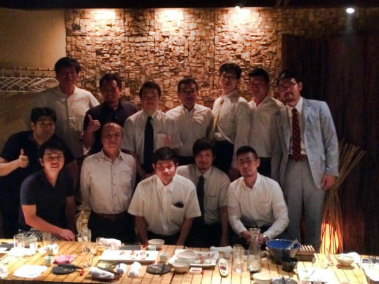 酒販店の若手と寒北斗酒造によるTEAM30