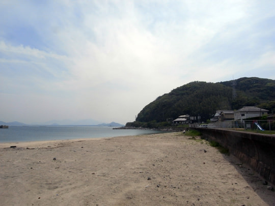 北崎の海岸線の風景